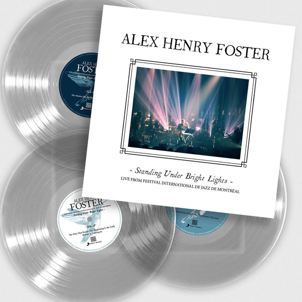 “Standing Under Bright Lights” [Coffret Collector Vinyles Lathe Cut transparents]