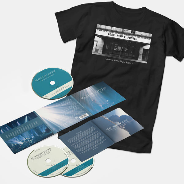 Combo [CD + DVD] & T-Shirt “Standing Under Bright Lights”