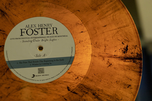 Ensemble Deluxe “Standing Under Bright Lights” [Vinyle LP Triple - Widespine - Orange fumé]