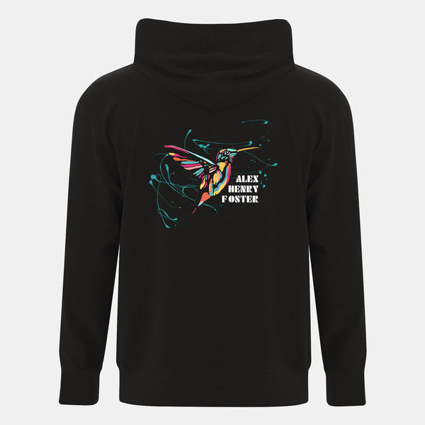 Sweat Zippé à capuche léger "Above the Water"