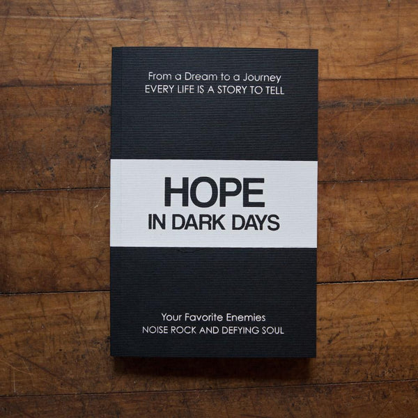 Cahier de notes “Hope in Dark Days” - Noir